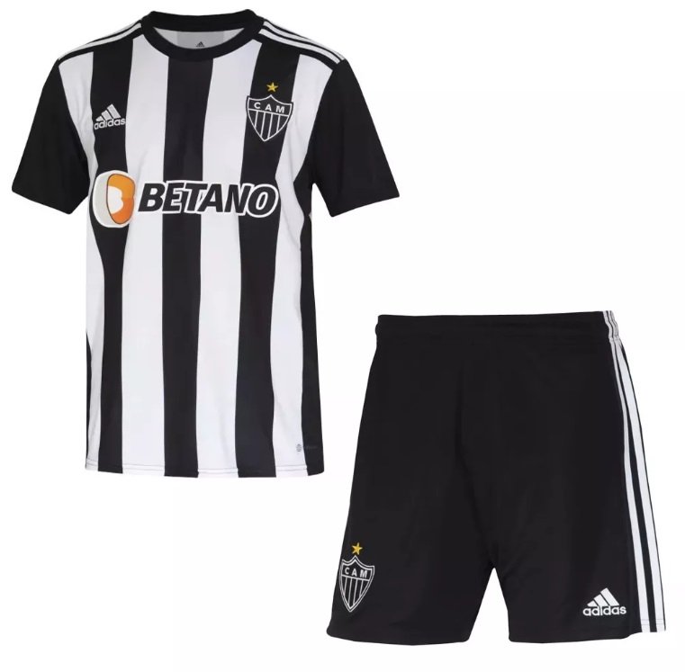 Kit infantil I Atletico Mineiro 2022 2023 Adidas oficial 
